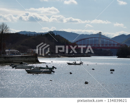Mukojima Bridge and Innoshima Bridge 134839621