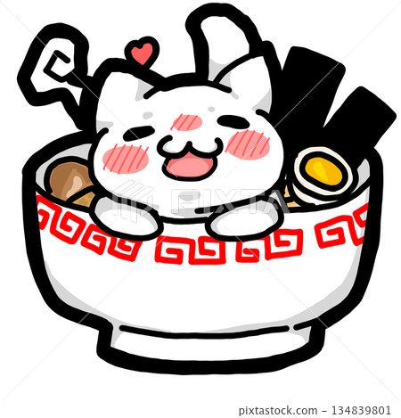 Ramen Cat Ramen Cat 134839801