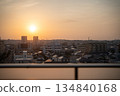 從高層看的日落 134840168