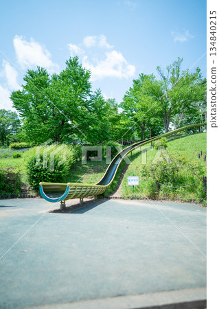 維護良好的公園步道 134840215