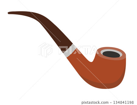 煙鬥插圖 煙鬥插圖 134841198