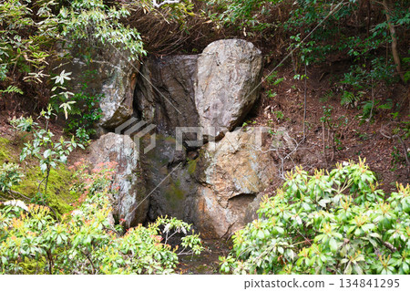 Aome Falls, Hokongoin Temple, Kyoto (Ukyo Ward, Kyoto City, Kyoto Prefecture) Aome Falls, Hokongoin Temple, Kyoto (Ukyo Ward, Kyoto City, Kyoto Prefecture) 134841295