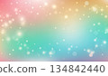 Soft Bokeh Lights Background with Pastel Gradient Colors 134842440