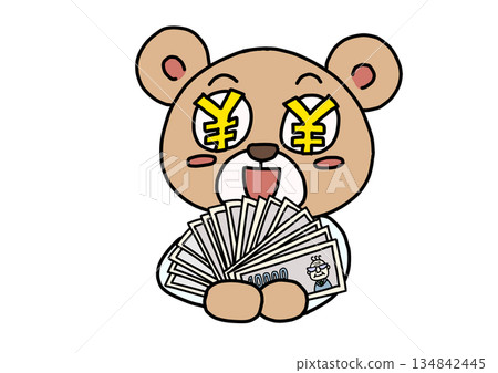 被巨額資金蒙蔽雙眼的熊 134842445