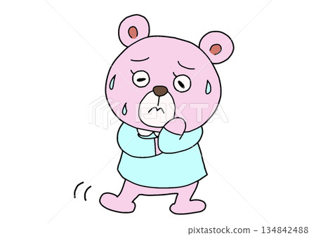 Thinking Pink Bear Thinking Pink Bear 134842488