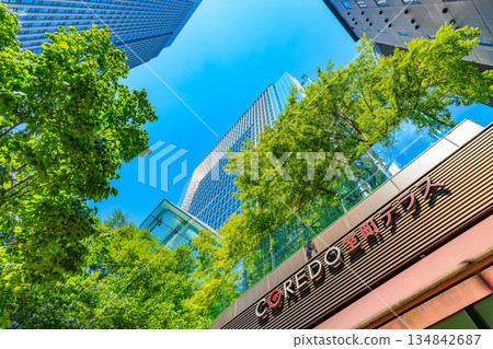 Coredo Muromachi Terrace and Nihonbashi Muromachi Mitsui Tower in Chuo Ward, Tokyo Coredo Muromachi Terrace and Nihonbashi Muromachi Mitsui Tower in Chuo Ward, Tokyo 134842687