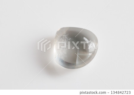 Ceylon Moonstone, Natural Cabochon Cut Gemstone with Blue Schiller, June Birthstone 134842723