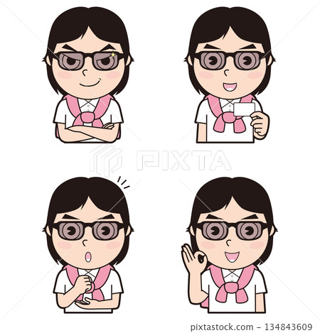 才華洋溢的男性行業人物⑥ 才華洋溢的男性行業人物⑥ 134843609