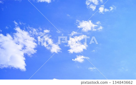 Blue sky and cloud image 134843662