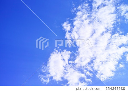 Blue sky and cloud image Blue sky and cloud image 134843688