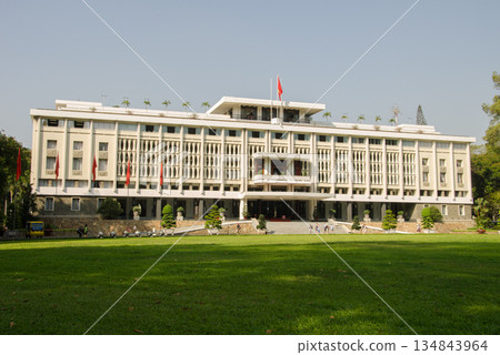 View of the Independence Palace. View of the Independence Palace. 134843964