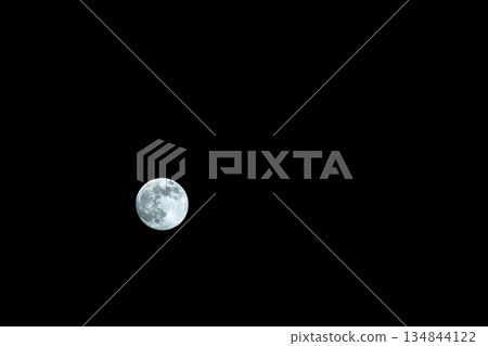 滿月、月亮、夜空、藍月亮、超級月亮、天文觀測、背景素材、太空 滿月、月亮、夜空、藍月亮、超級月亮、天文觀測、背景素材、太空 134844122