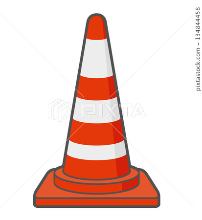 Traffic cone icon Traffic cone icon 134844458