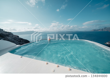 希臘聖托里尼島的美景 134844800