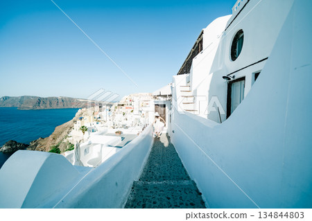 Beautiful landscape of Santorini, Greece Beautiful landscape of Santorini, Greece 134844803