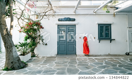 希臘聖托里尼島的美景 134844822