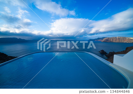 希臘聖托里尼島的美景 134844846