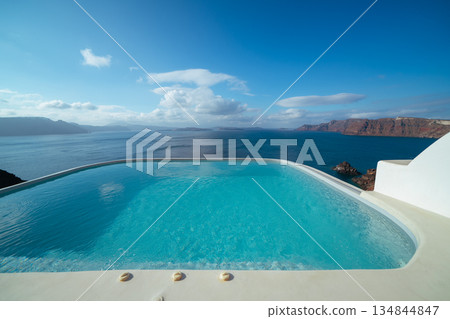 希臘聖托里尼島的美景 134844847