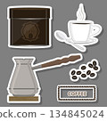 Various sweet tasty natural coffee 134845024
