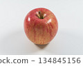 Red apple San Fuji white background 134845156
