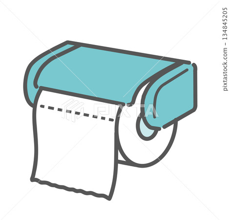 衛生紙架的插圖 134845205