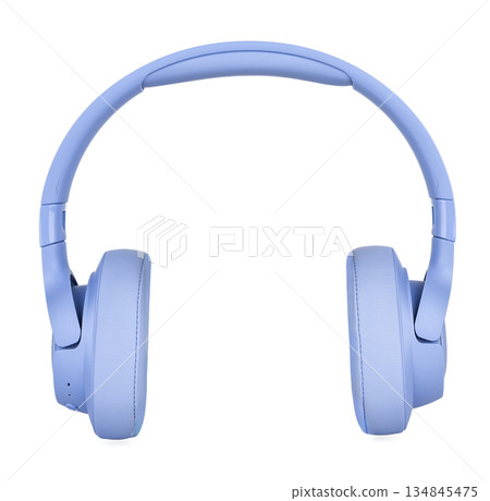 Blue wireless headphones 134845475
