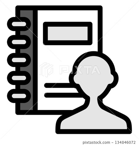 Illustration icon material: Human File 025 Illustration icon material: Human File 025 134846072