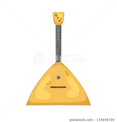 Illustration of balalaika 134846784