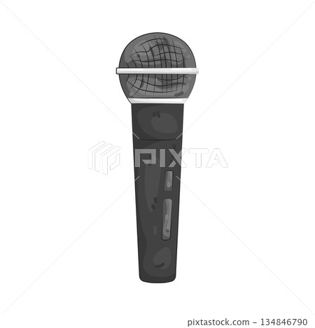 Illustration of microphone 134846790
