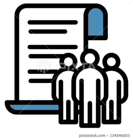 插圖圖示素材集：人物檔 317 134846803