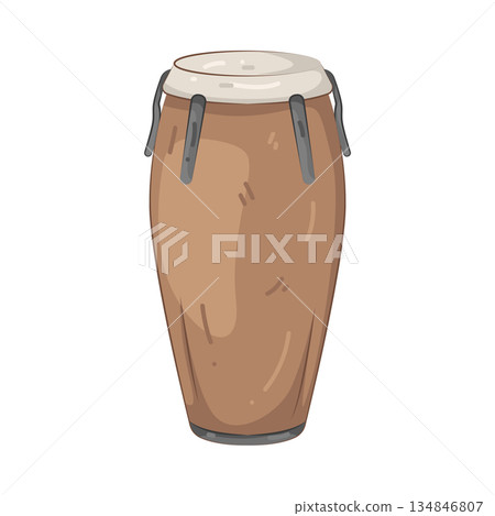 Illustration of conga drum Illustration of conga drum 134846807