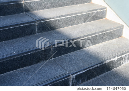 樓梯公園設施簡易材料 134847060