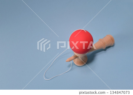 Kendama (ball on a large plate) 03 Kendama (ball on a large plate) 03 134847073