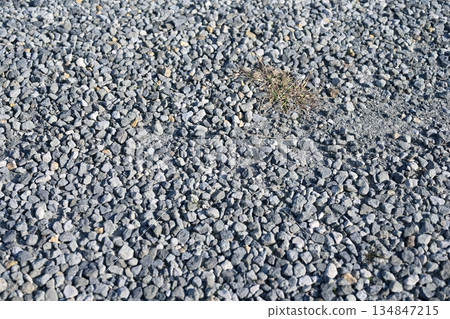 碎石路 地面停車場 花園圖片 碎石路 地面停車場 花園圖片 134847215