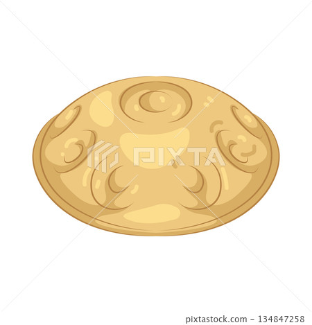 Illustration of handpan Illustration of handpan 134847258