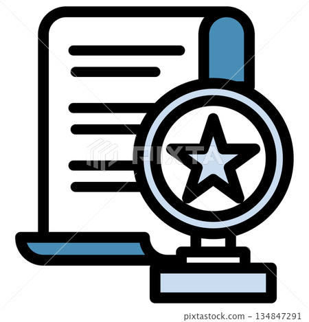 Illustration icon material: Medal sports file 329 Illustration icon material: Medal sports file 329 134847291