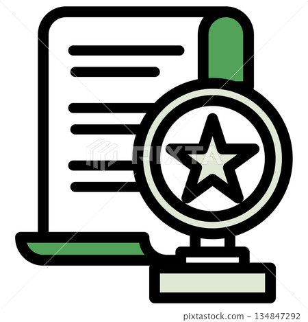 Illustration icon material: Medal sports file 330 Illustration icon material: Medal sports file 330 134847292