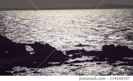 Winter in Jogashima, the southernmost point of Kanagawa Prefecture Winter in Jogashima, the southernmost point of Kanagawa Prefecture 134848597