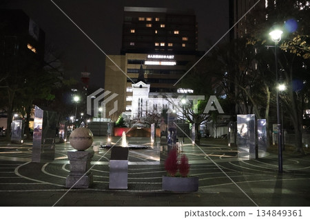 Night at the Port Opening Square (Yamashitacho, Naka Ward, Yokohama City, Kanagawa Prefecture) 134849361
