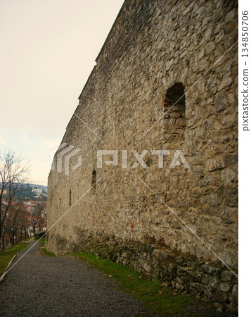 Bratislava Castle Walls, Slovakia 134850706