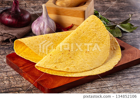 Mexican corn thick bread Tortilla Mexican corn thick bread Tortilla 134852106