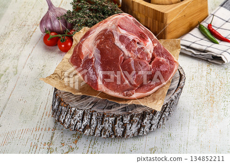 Raw pork knuckle for cooking Raw pork knuckle for cooking 134852211