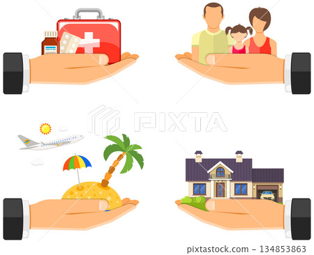 Insurance Services Concept Insurance Services Concept 134853863