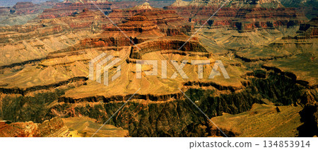 Hazy Sky Day At The Grand Canyon Arizona Hazy Sky Day At The Grand Canyon Arizona 134853914