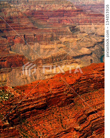 Hazy Sky Day At The Grand Canyon Arizona Hazy Sky Day At The Grand Canyon Arizona 134853916