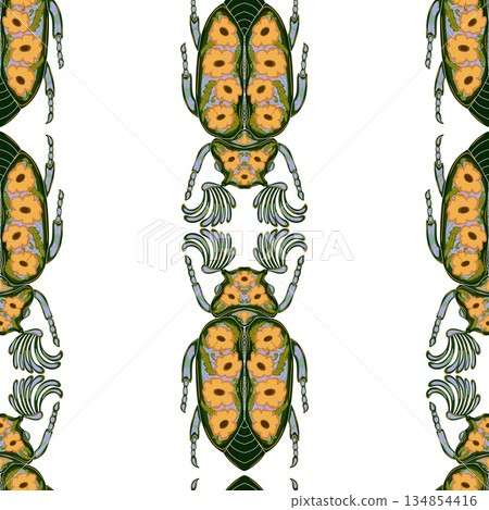 vector set of cartoon elephant 134854416