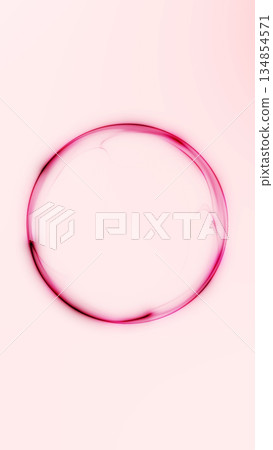 Abstract bright red and pink gradient orb on light background. Soft glowing digital sphere with smooth flowing contours and modern minimal style. Abstract bright red and pink gradient orb on light background. Soft glowing digital sphere with smooth flowing contours and modern minimal style. 134854571