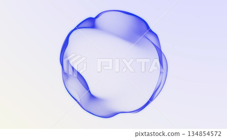 Soft abstract digital sphere with purple flowing particle layers on bright white background. Minimal futuristic orb with smooth gradients and airy light structure. Soft abstract digital sphere with purple flowing particle layers on bright white background. Minimal futuristic orb with smooth gradients and airy light structure. 134854572