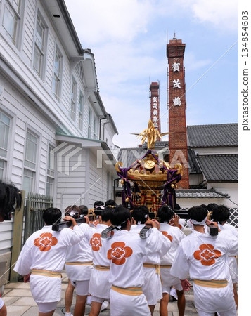 Gion Festival in Saijo, the city of sake (Higashihiroshima City, Hiroshima Prefecture) Gion Festival in Saijo, the city of sake (Higashihiroshima City, Hiroshima Prefecture) 134854603