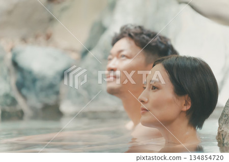 外部露天池 夫婦 情侶 134854720